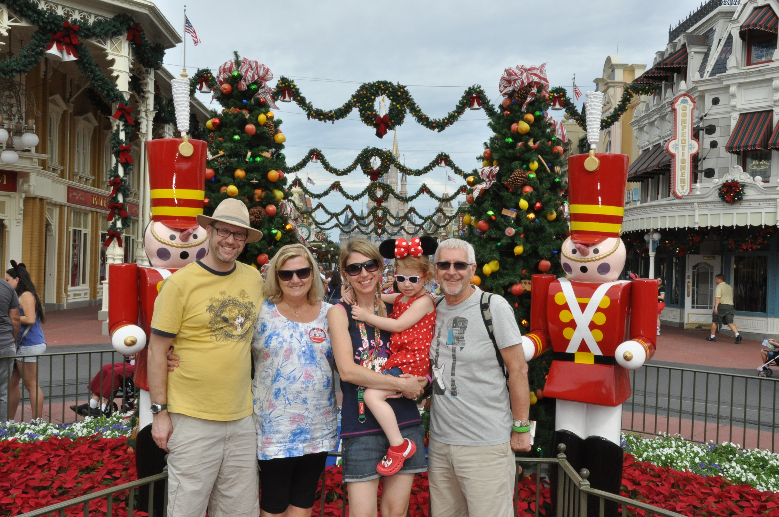 Magic Kingdom in December