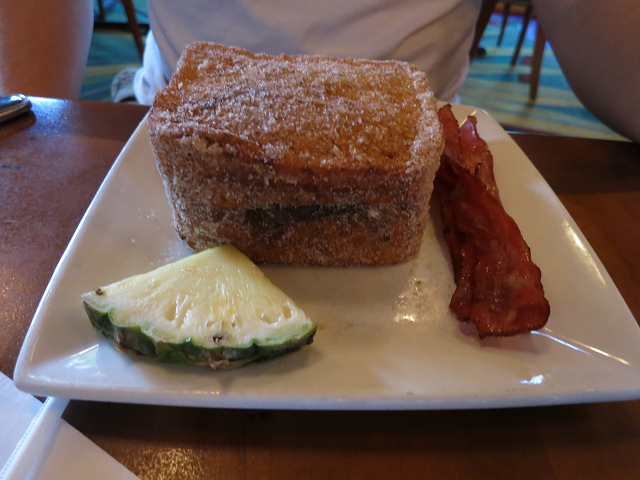 Tonga Toast at Kona, the Polynesian
