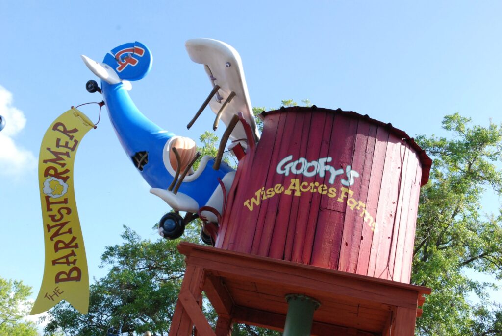 The Barnstormer in Magic Kingdom