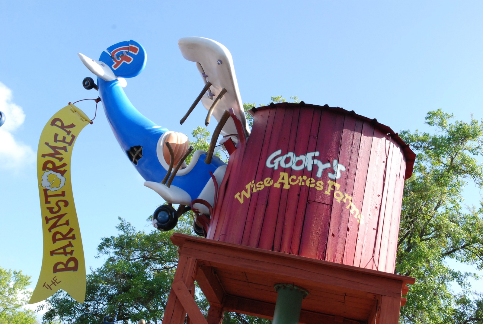 The Barnstormer in Magic Kingdom