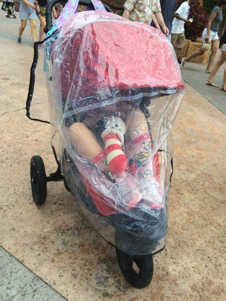 Buggy in the rain