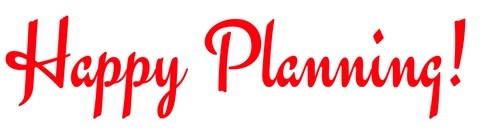Happy Planning!