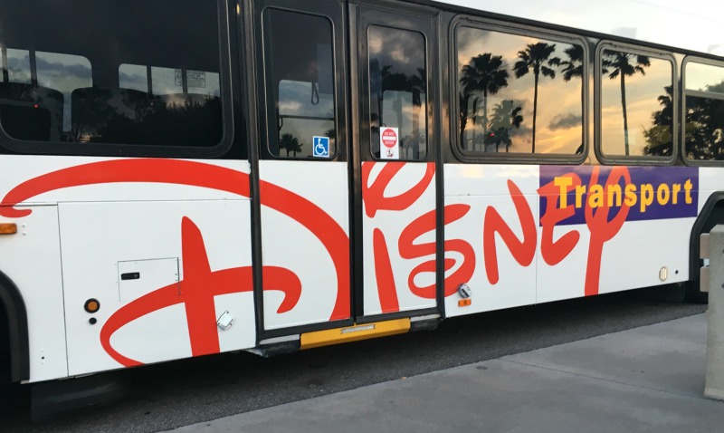 Free shuttle at Disney World Florida